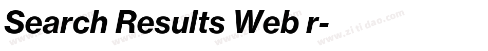 Search Results Web r字体转换